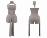 Luxe Drape Romper