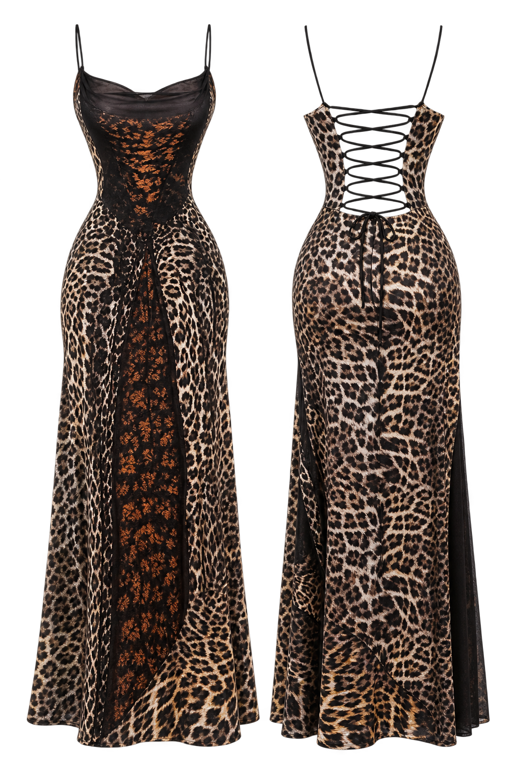 Safari Maxi-Dress