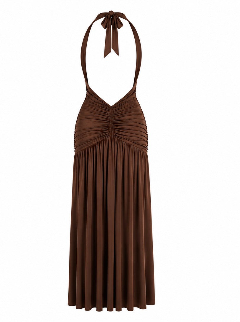 Mocha Muse Dress